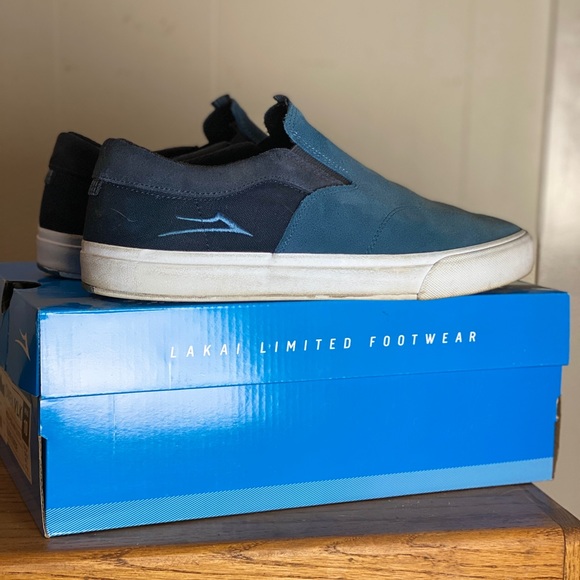 Lakai Shoes | Lakai Slip-Ons | Color: Blue | Size: 10 | Abehrends12's Closet